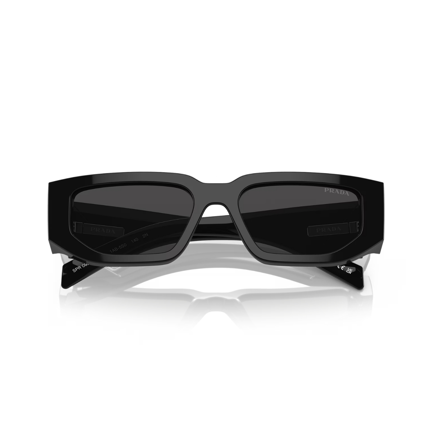Pra*a Rectangle-Frame Sunglasses Black PR09ZS 1AB5S0 5418