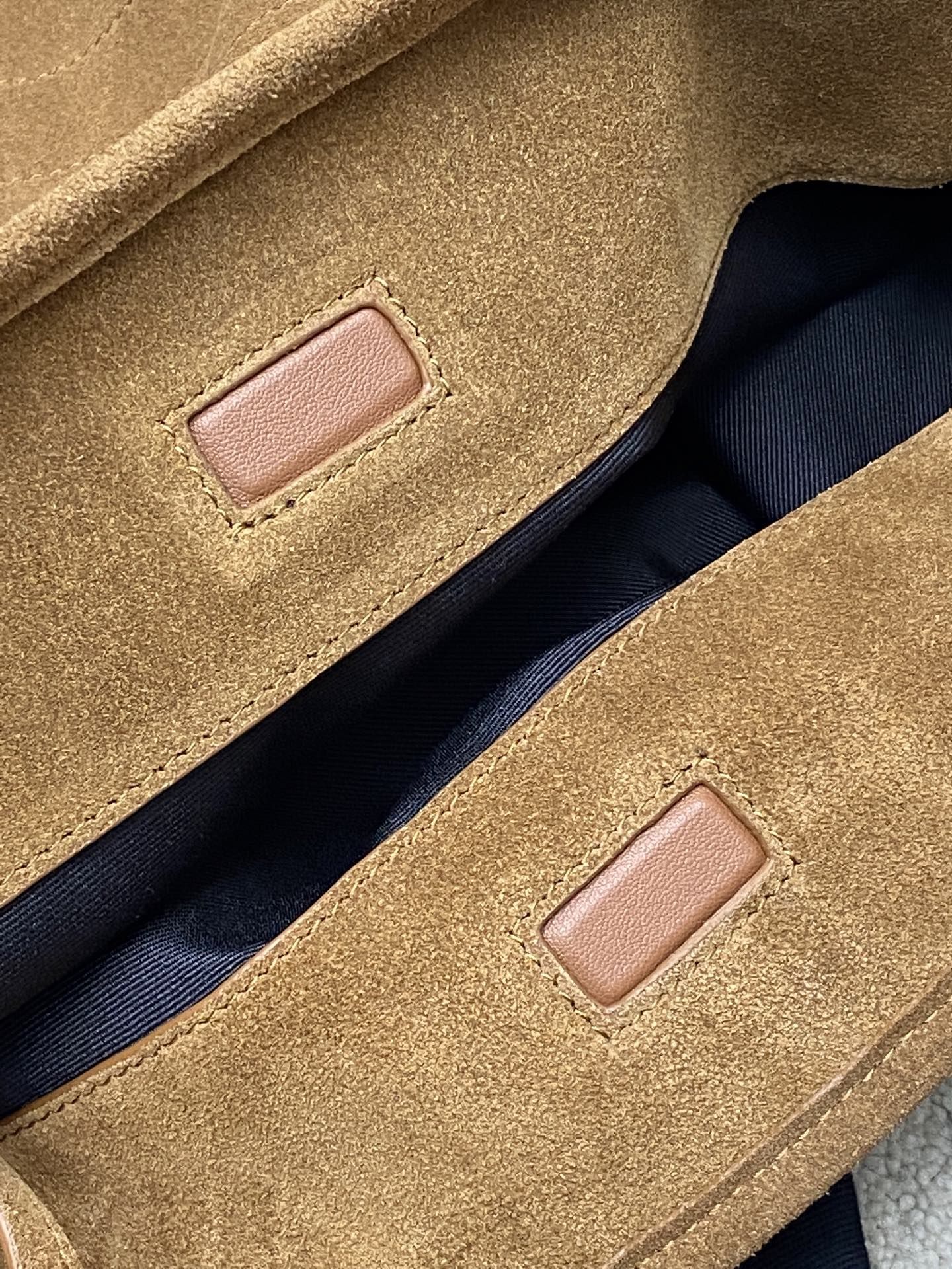 [True-to-ORIGINAL] Sa1nt Lau*nt Niki S*pple Bucket Bag Caramel For Women 68cm/26.8in