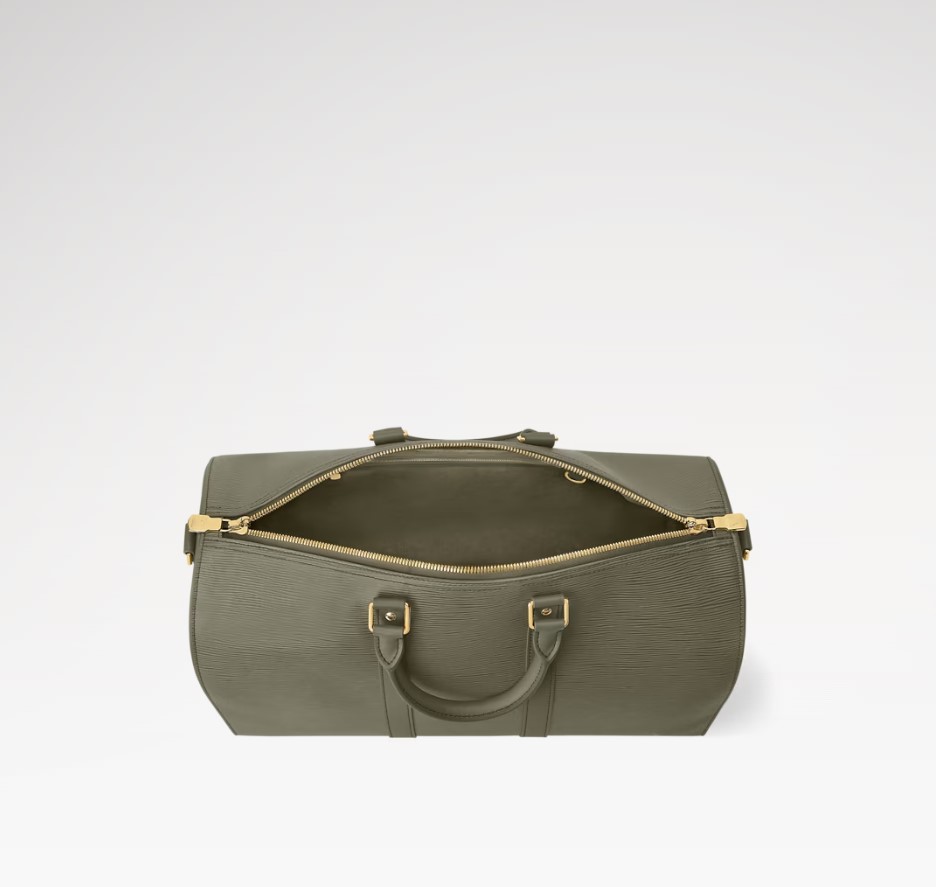 L0vis Vvtt0n Keepall Bandoulière 45 Khaki Green 17.7in/45cm M15181
