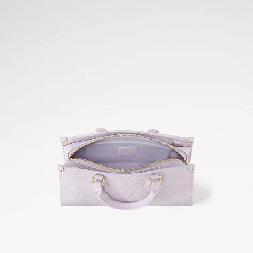 [True-to-ORIGINAL] L0vis Vvtt0n OnTheGo East West Misty Lilac For Women 25cm/9.8in M15192