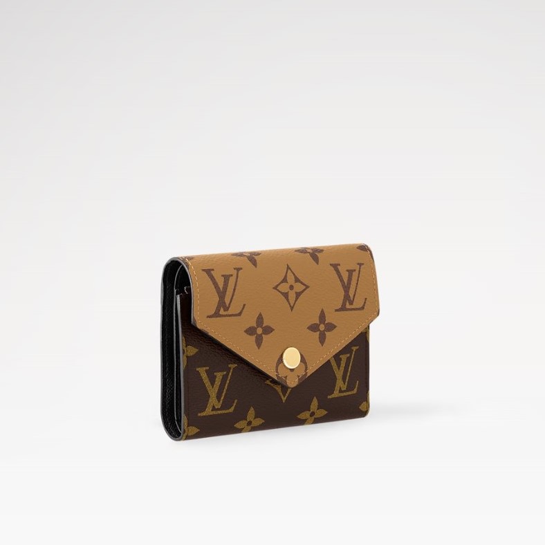 L0vis Vvtt0n Victorine Wallet Monogram Reverse For Women 4.7in/12cm M81557