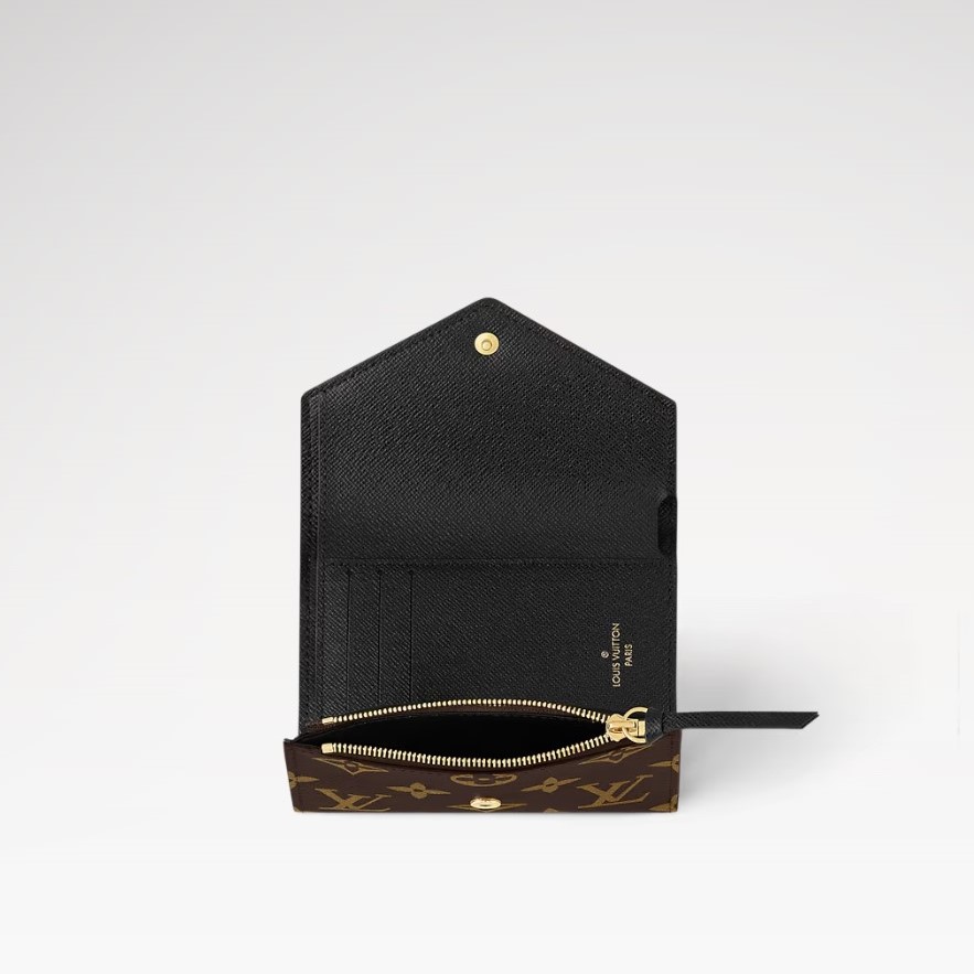 L0vis Vvtt0n Victorine Wallet Monogram Reverse For Women 4.7in/12cm M81557