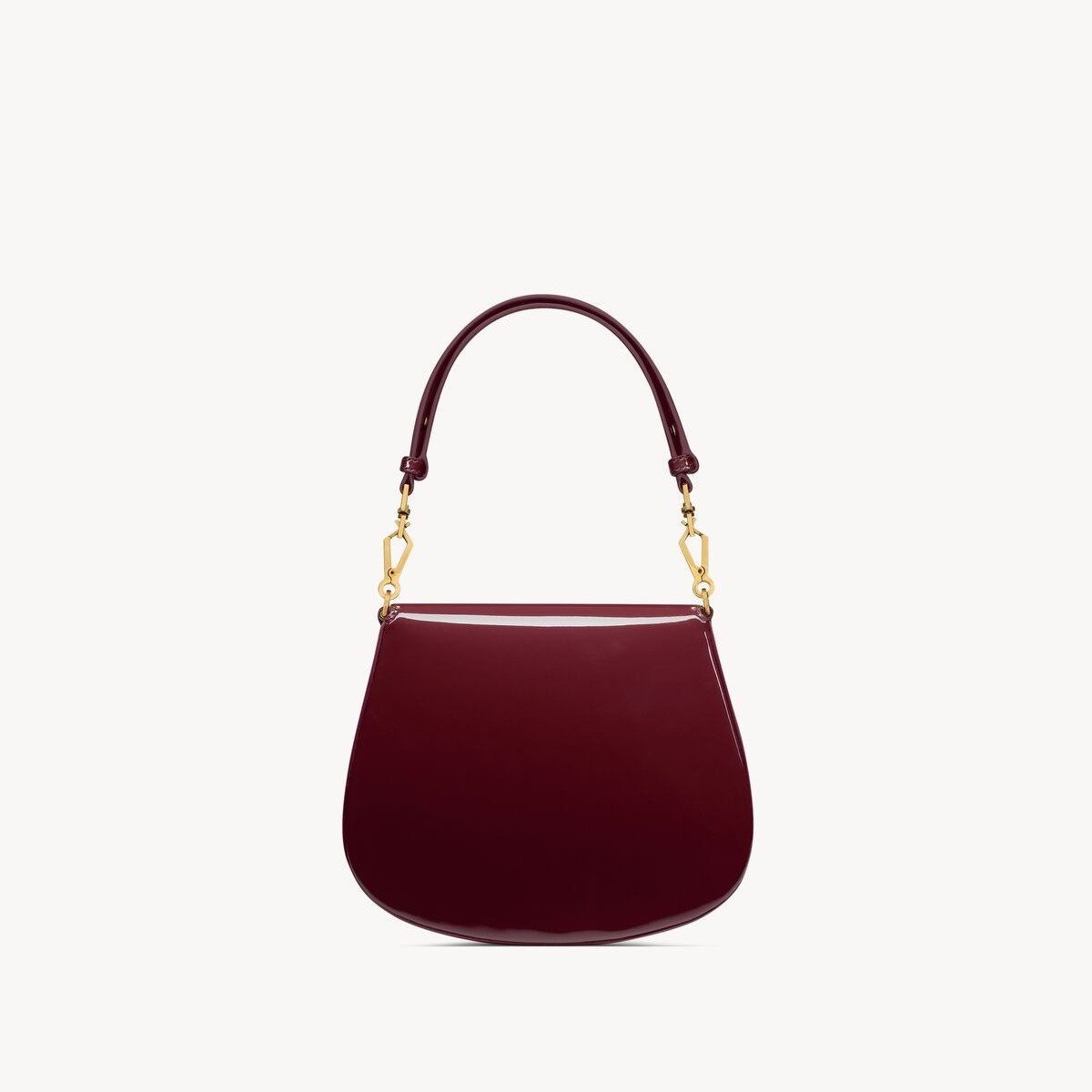 [True-to-ORIGINAL] Sa1nt Lau*nt Mini Voltaire Top Handle Bag Dark Red Wine For Women 17.5cm/6.9in 800846BMIIW6413