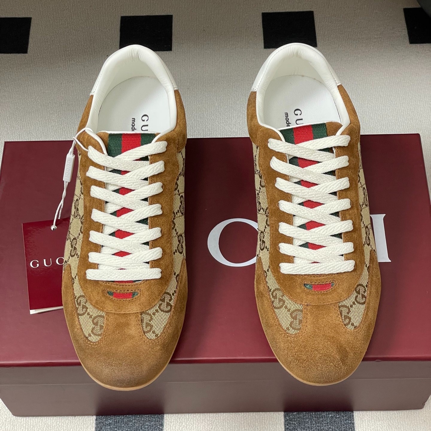 Gvc*1 Shift Sneaker Beige/Brown For Men 857018 AAF1X 2750