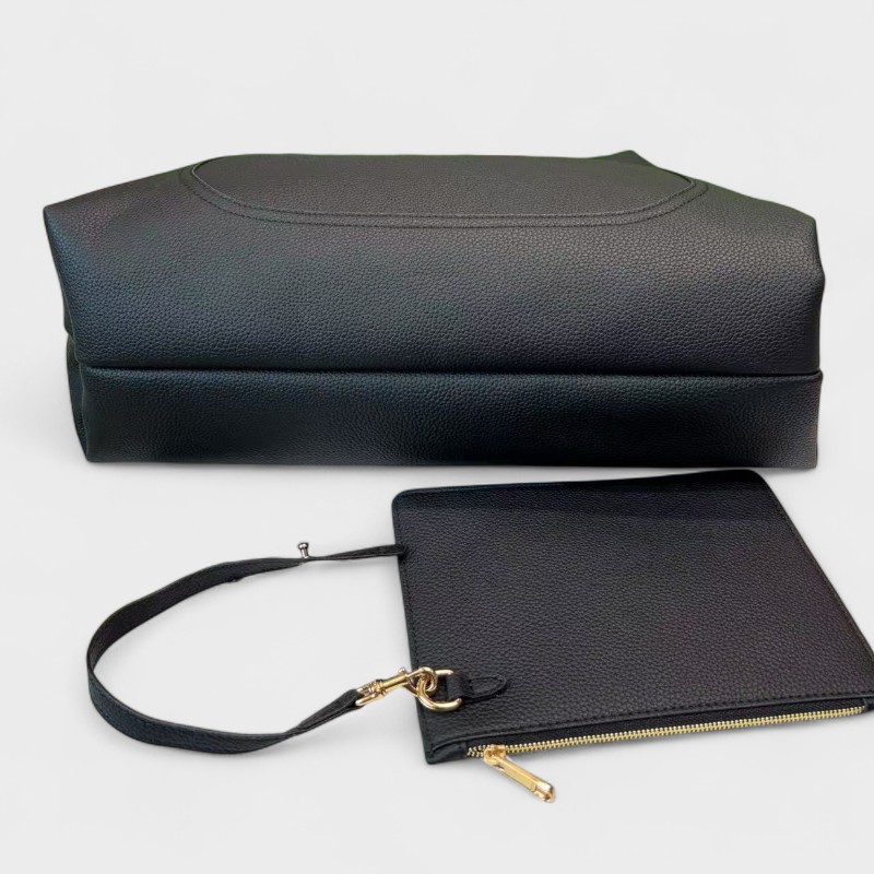 Gvc*1 Softbit Maxi Shoulder Bag Black For Women 18.1in/46cm 837466 AAEAO 1000