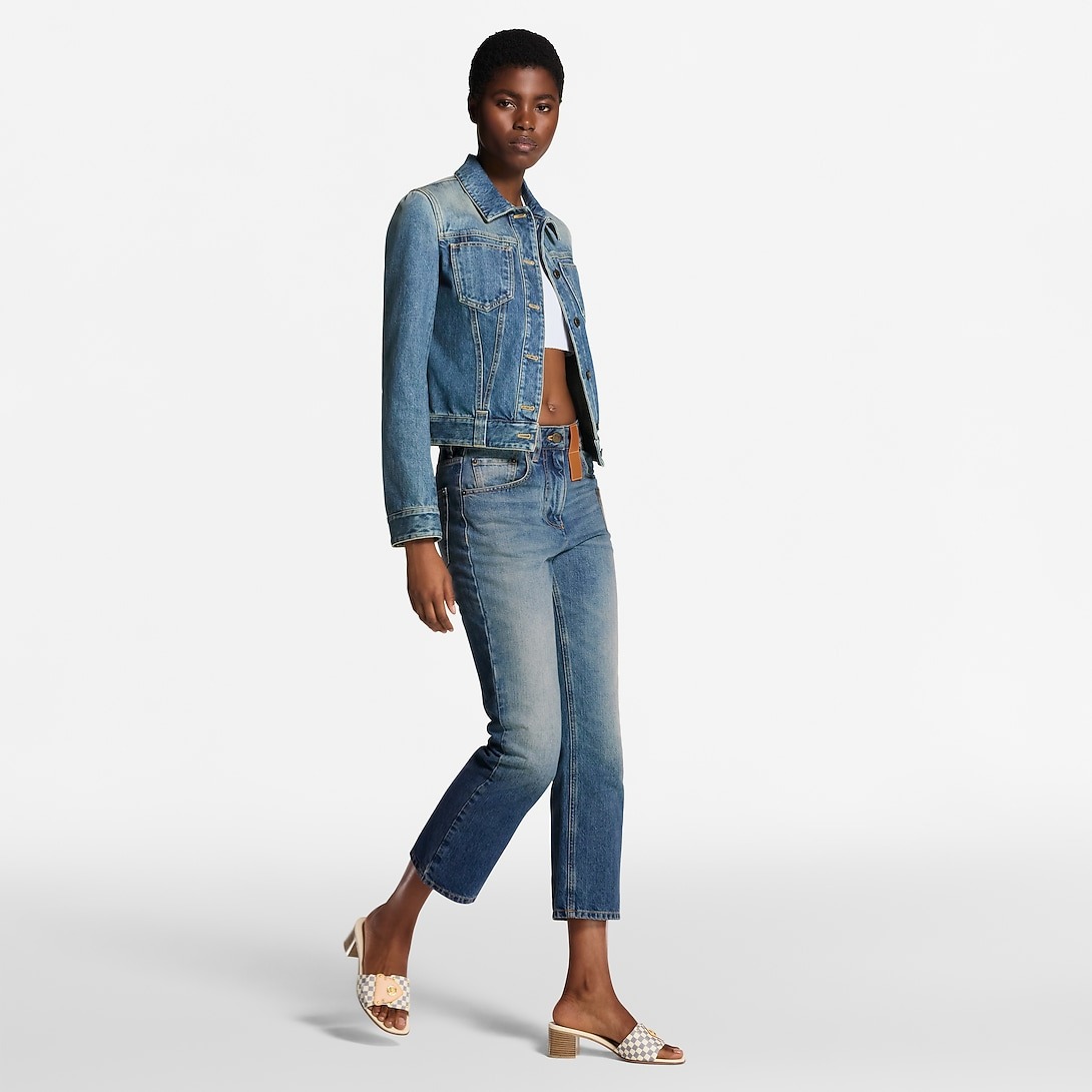 L0vis Vvtt0n LV Frame Mule Damier Canvas 45mm For Women 1AHMFI