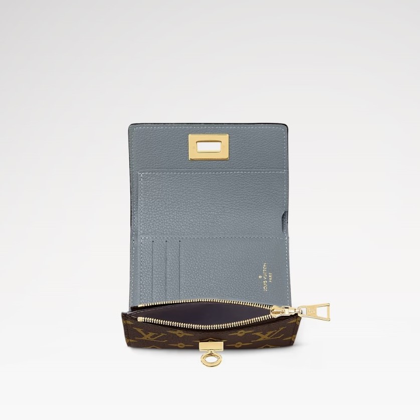 L0vis Vvtt0n Victorine On My Side Wallet Light Pink For Women 4.7in/12cm M82398