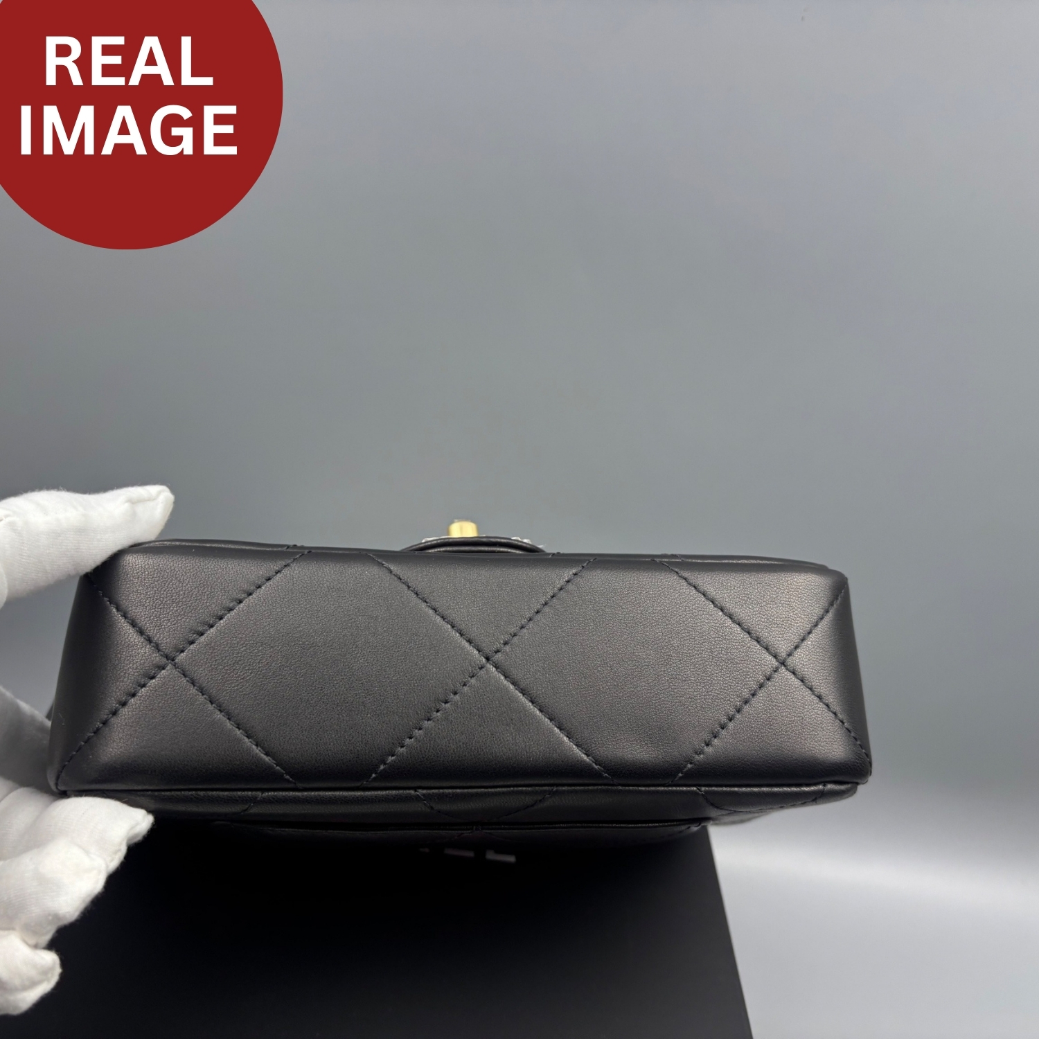 Ch**el Flap Bag Black For Women 7.5in/19cm AS5795 B22041 94305