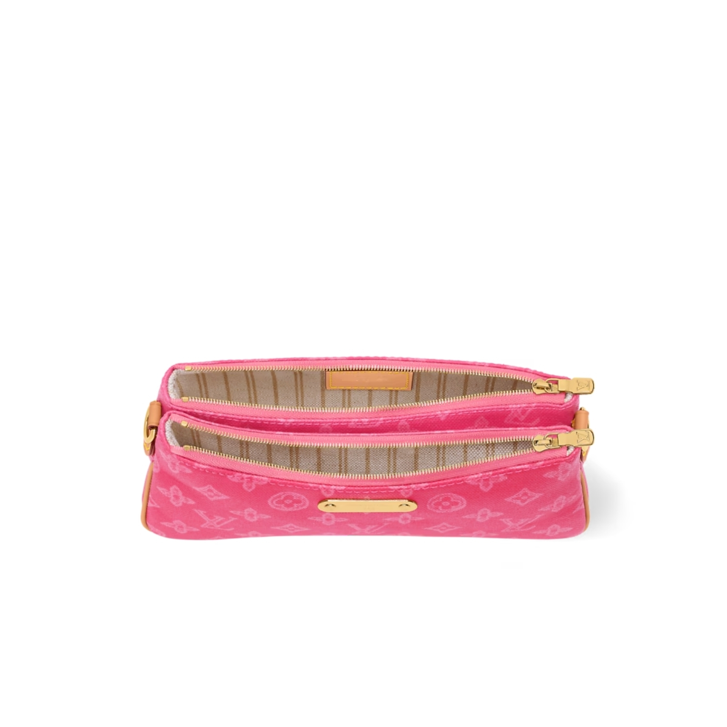 L0vis Vvtt0n Pochette Liv Monogram Origine Rose Ruban For Women 24.5cm/9.6in – M27719