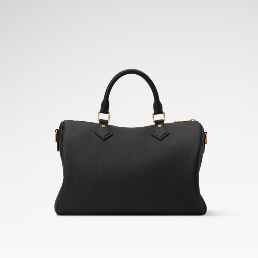 L0vis Vvtt0n Speedy Soft 30 Low Key Black For Women 11.8in/30cm M24891