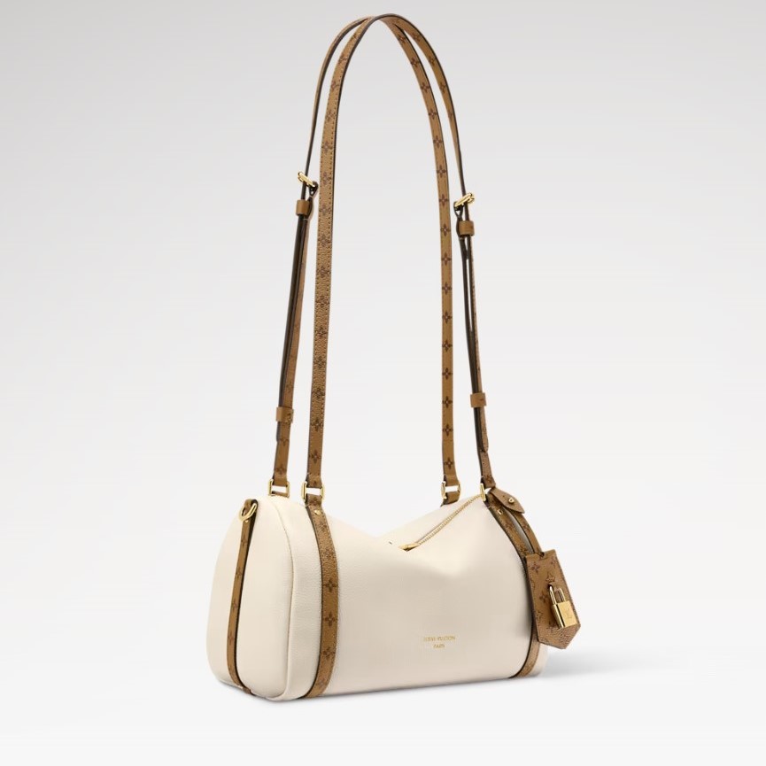 L0vis Vvtt0n Express PM Shoulder Bag 10.2in/ 26cm Vanille Gold Hardware For Women M29392