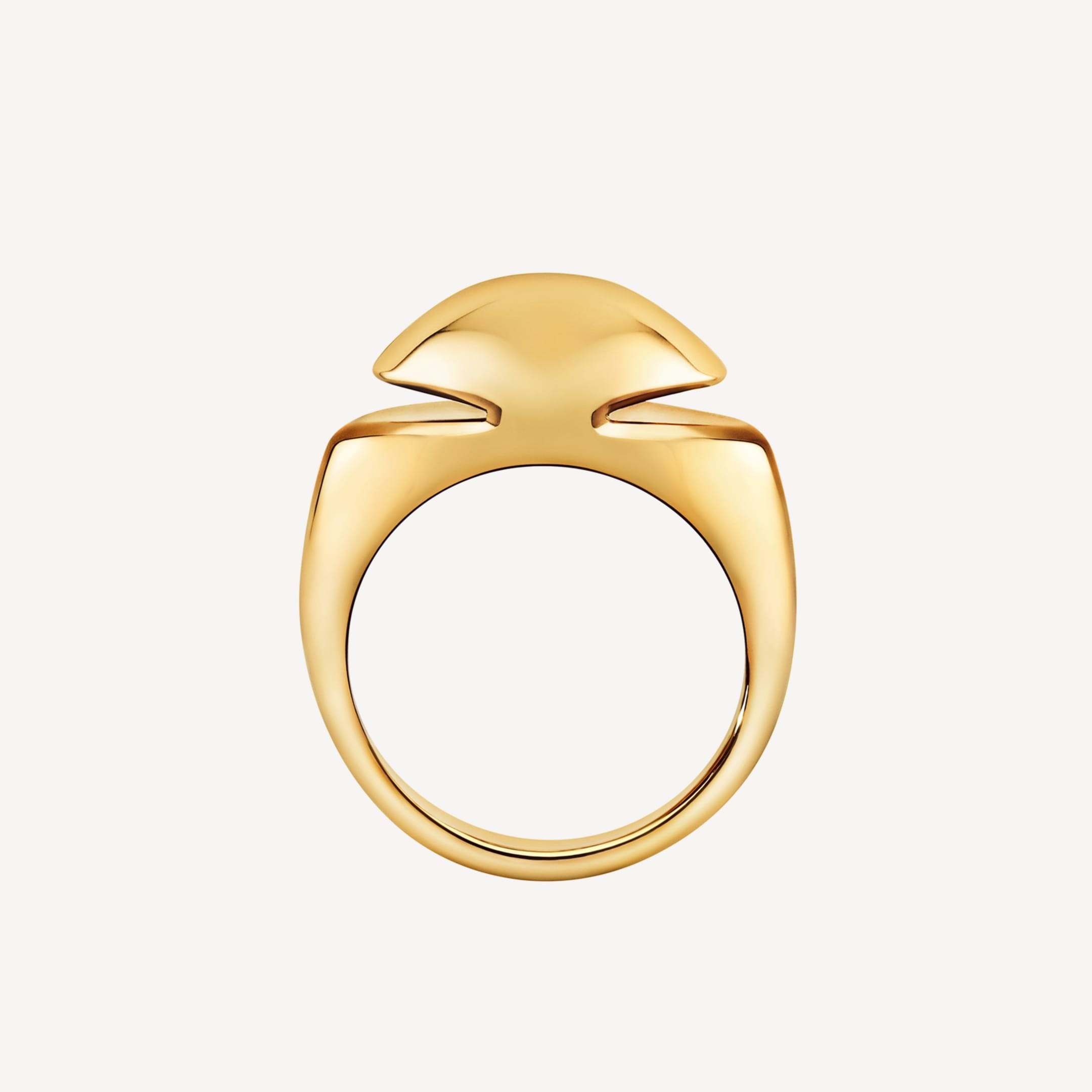 Bv1g*ai Cabochon Ring Gold Hardware For Women 361229