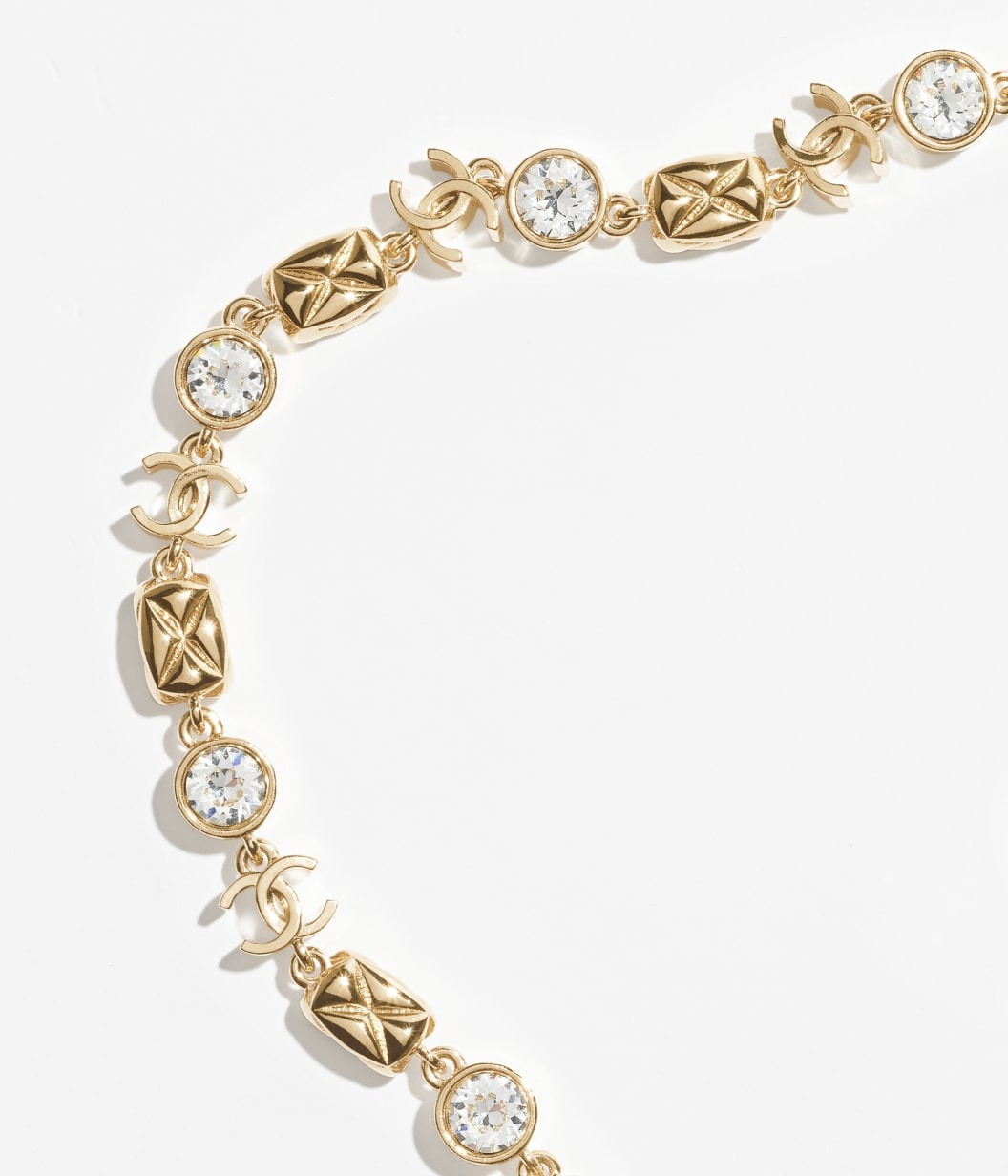 Ch**el Necklace Gold Hardware For Women ABH135-B23663-U8017