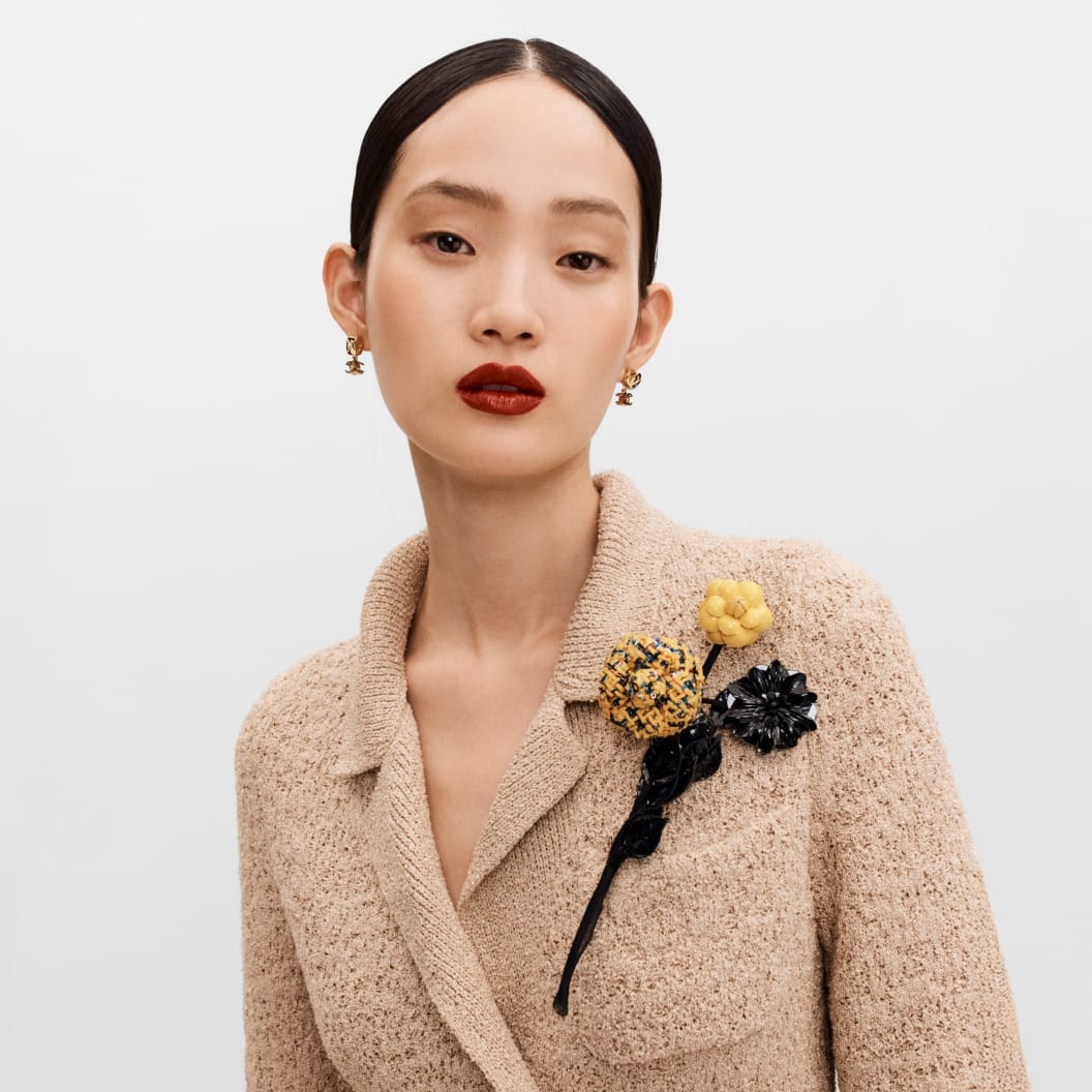 Ch**el Pendant Earrings Gold Hardware For Women ABH254-B23662-U8016