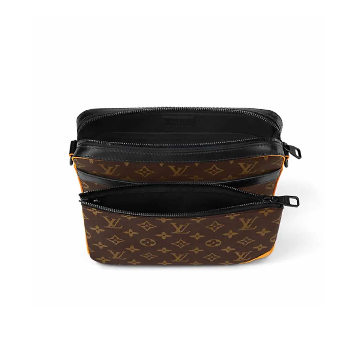 L0vis Vvtt0n Trio Messenger Bag Brown For Men 25cm/ 9.8 in M46694