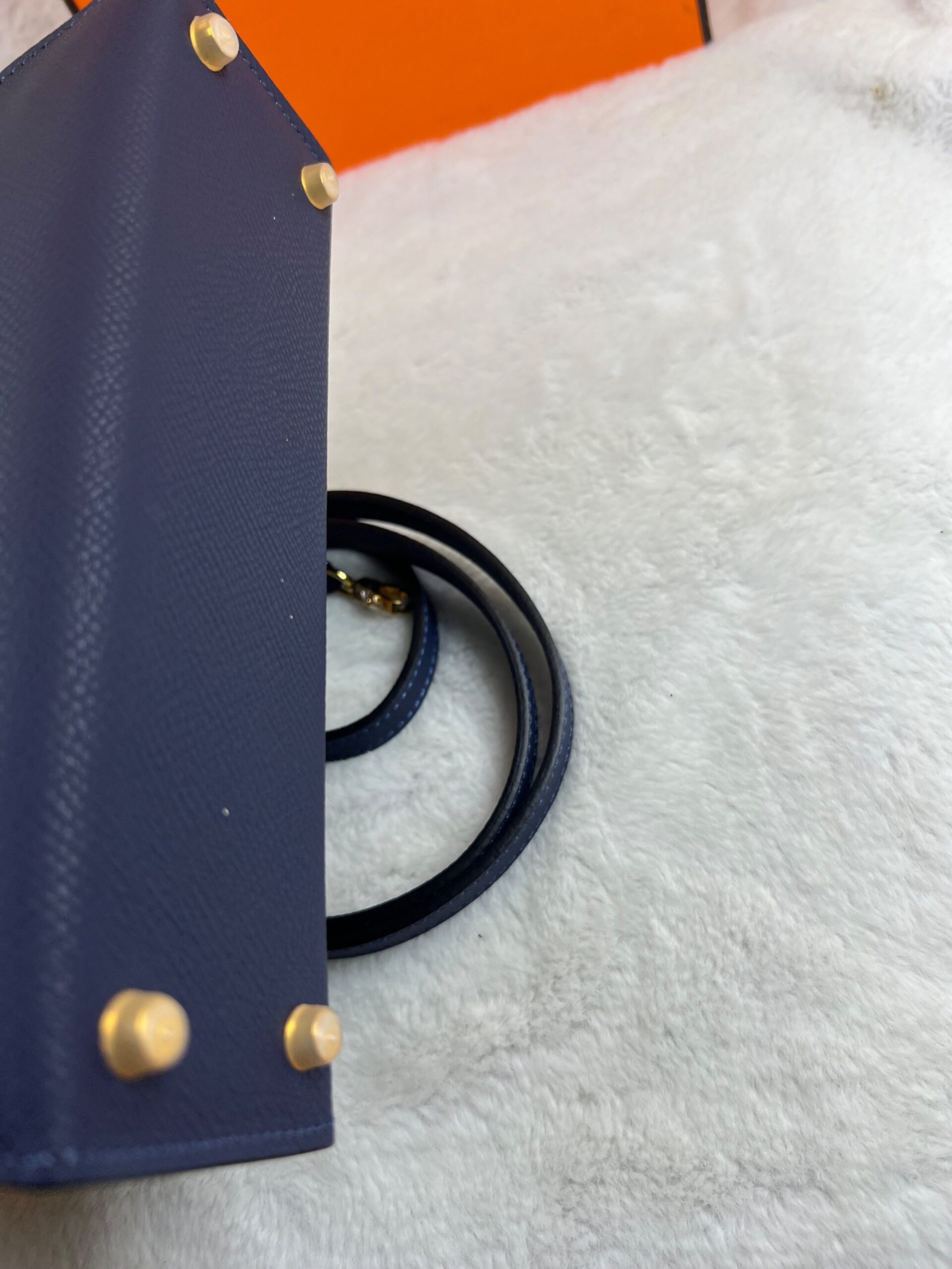 H**me5 Kelly 19 Blue France Epsom Bag For Women, Women’s Handbags, Shoulder Bags 7.5in/19cm