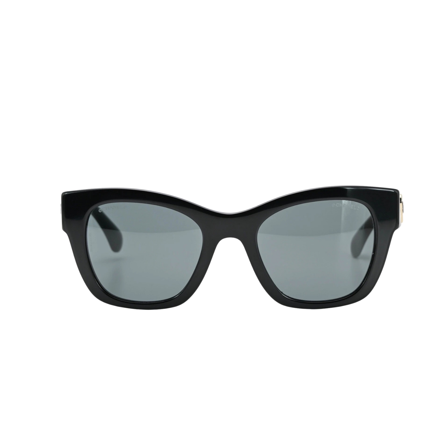 Ch**el Square Sunglasses Black For Women