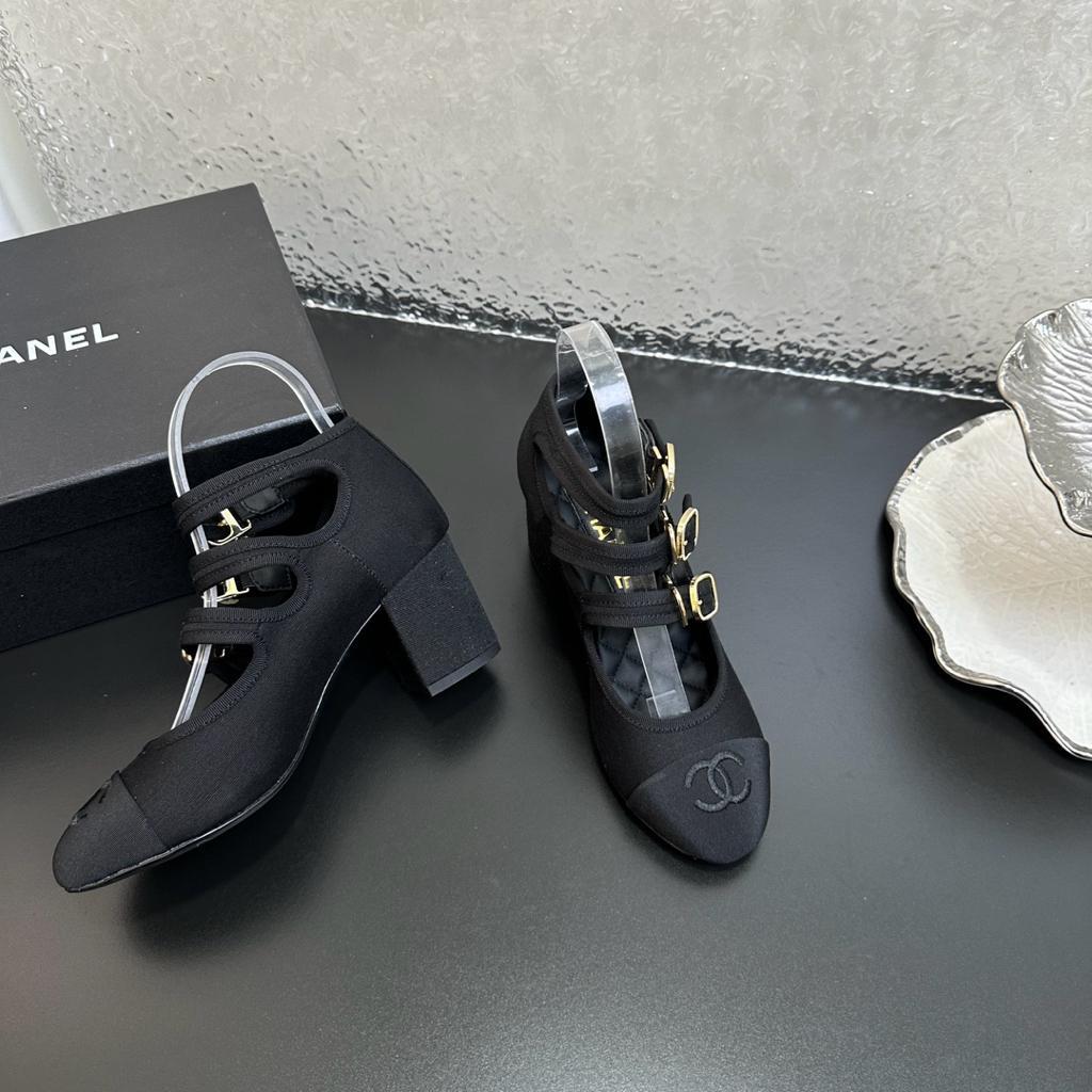 Ch**el Mary Janes Black For Women G46477-B19617-94305