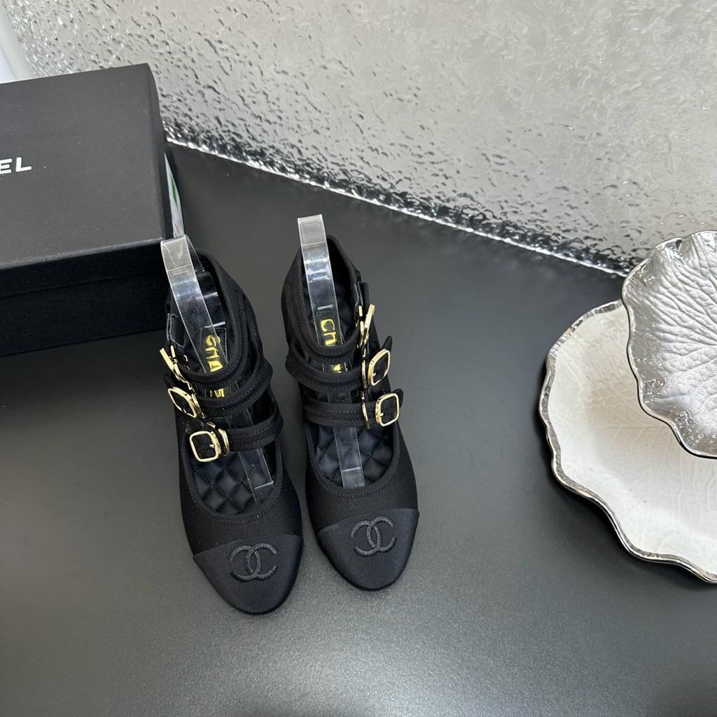 Ch**el Mary Janes Black For Women G46477-B19617-94305