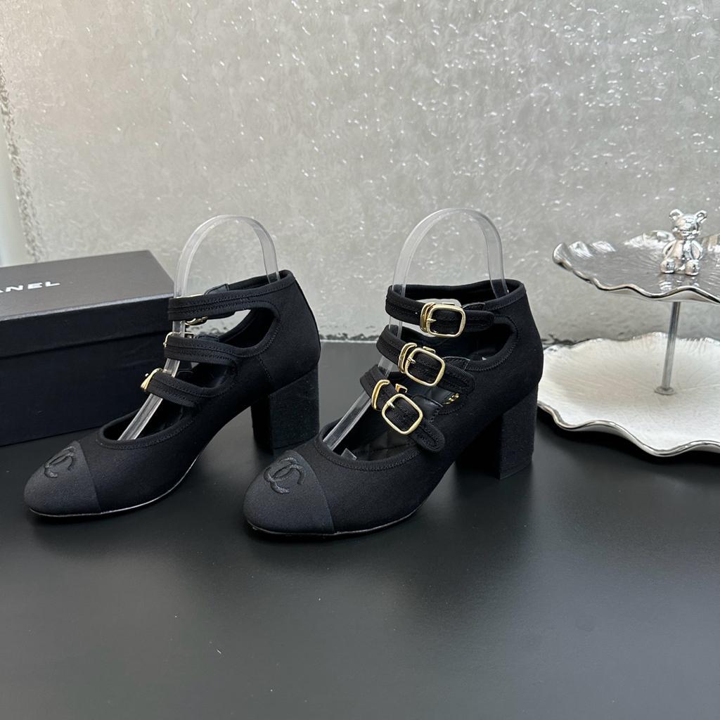 Ch**el Mary Janes Black For Women G46477-B19617-94305