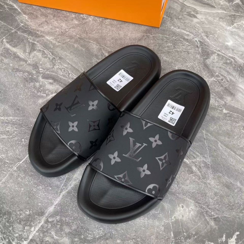 L0vis Vvtt0n Waterfront Mule Black For Men