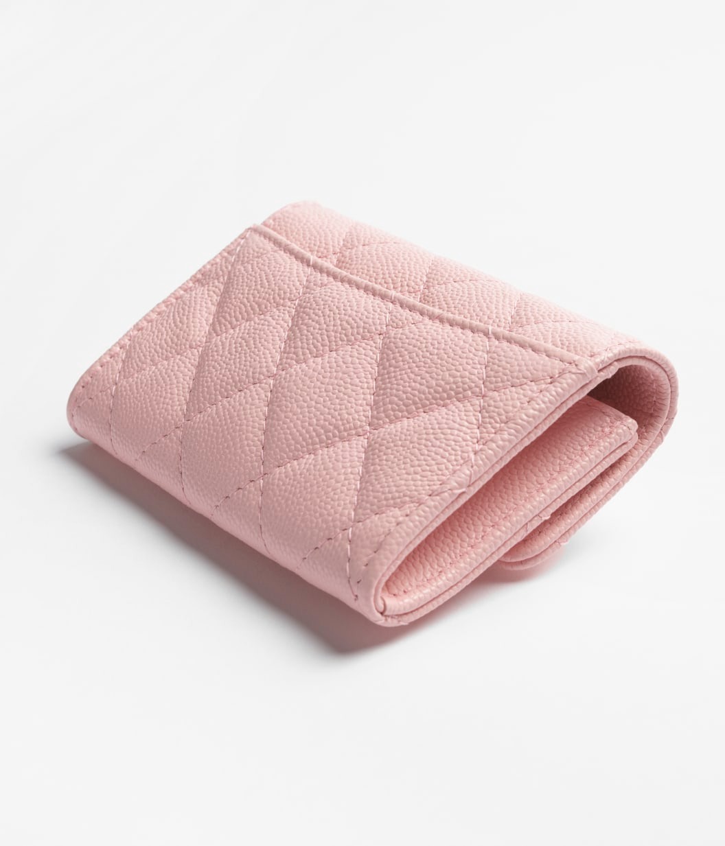 Ch**el Classic Card Holder Wallet Light Pink 11.5cm/4.5in – AP4096-B10583-U2360