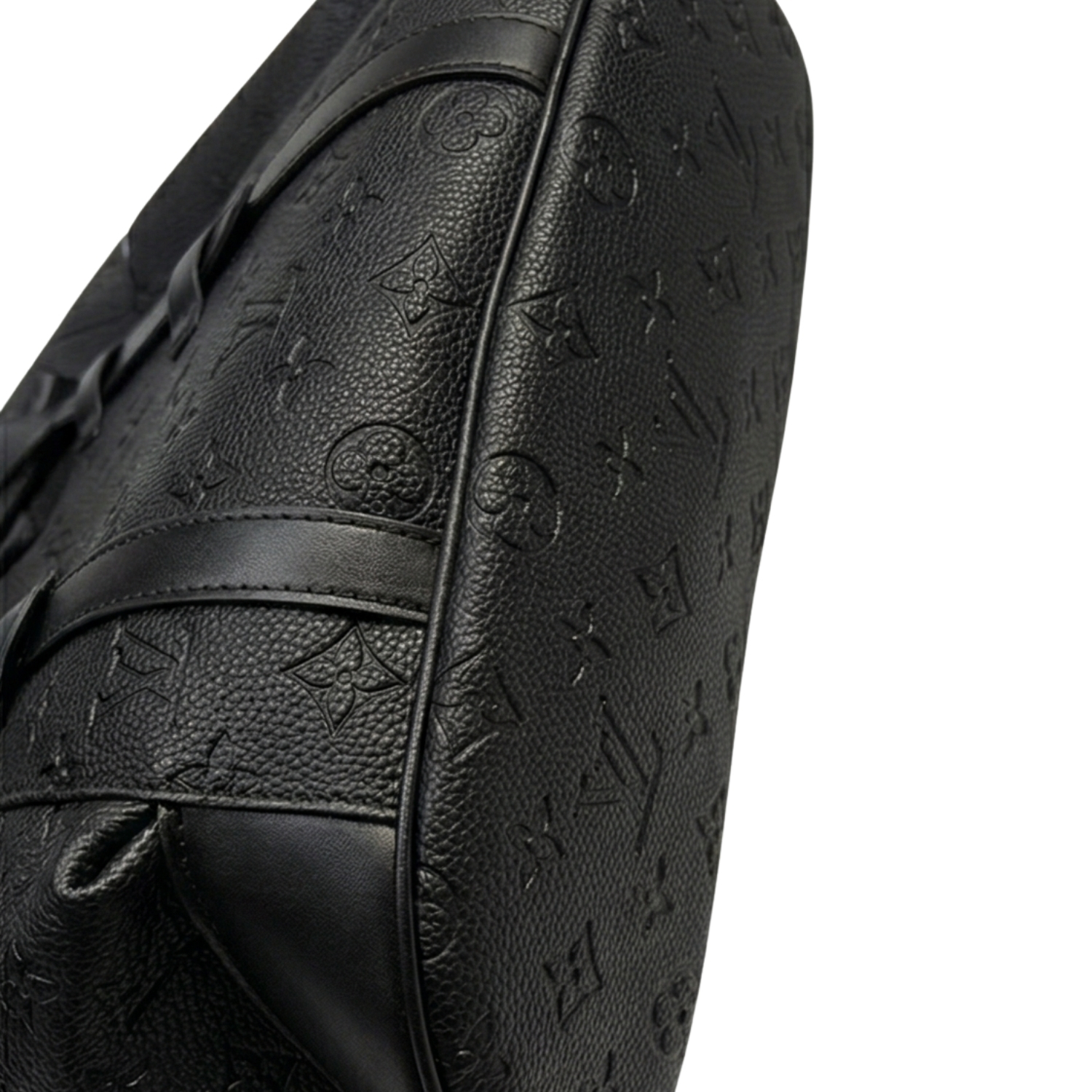 L0vis Vvtt0n Christopher MM Monogram Taurillon Leather Black For Men 17.3in/44cm M55699