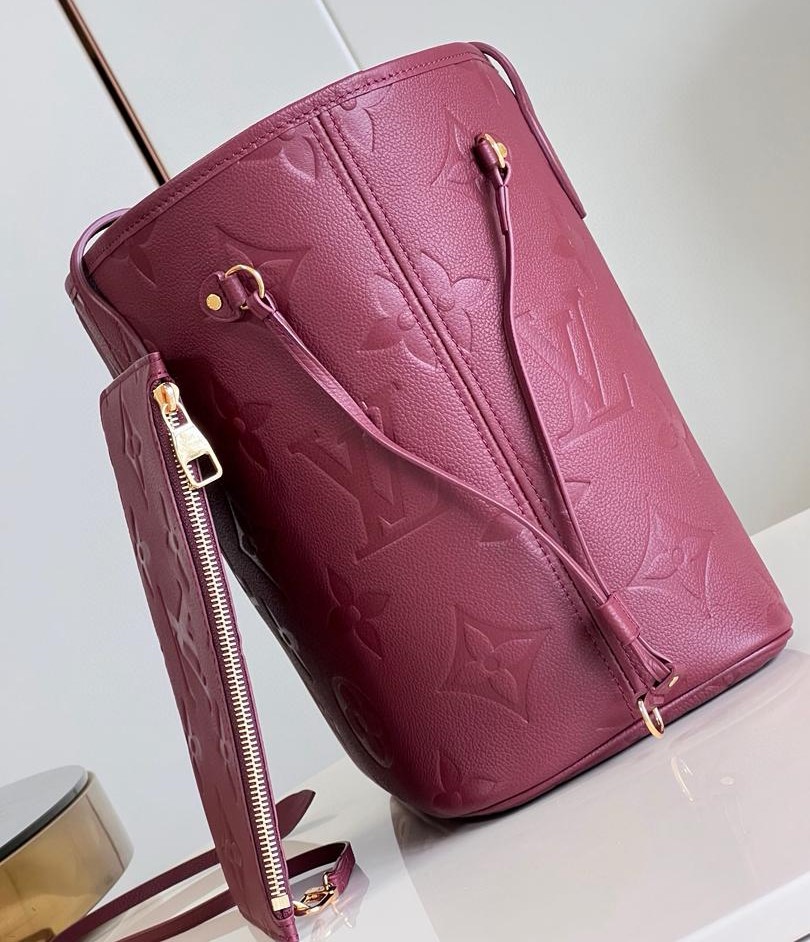 L0vis Vvtt0n Neverfull MM Bag Wine For Women M46599 – 12.2 Inches/ 31 Cm