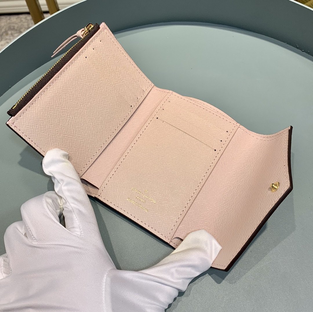 L0vis Vvtt0n Victorine Monogram Canvas Wallet For Women 12cm/4.7in