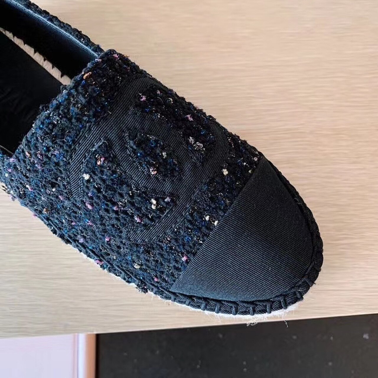 Ch**el Espadrilles Black For Women, Women’s Shoes G29762