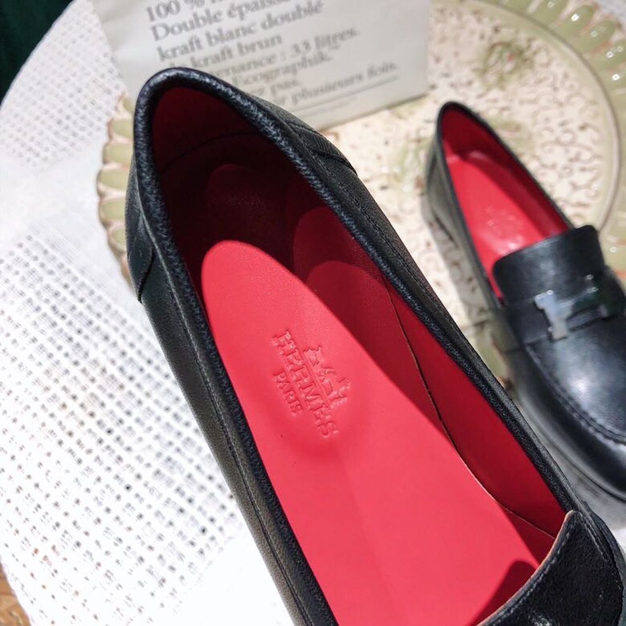 H**me5 Paris Loafer Black For Women, Women’s Shoes H201199Z