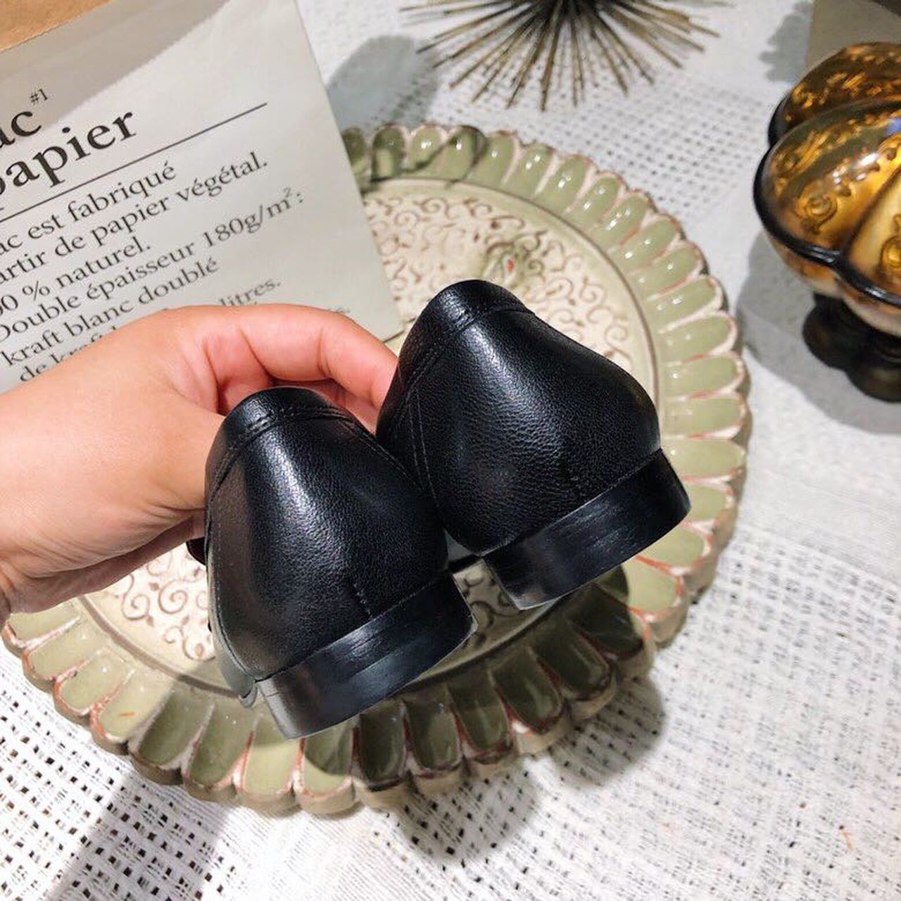 H**me5 Paris Loafer Black For Women, Women’s Shoes H201199Z