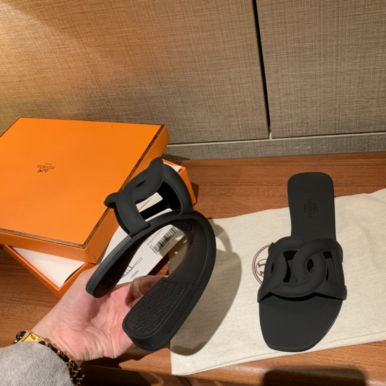 H**me5 Aloha Sandal Black For Women, Women’s Shoes H201157Z 02340