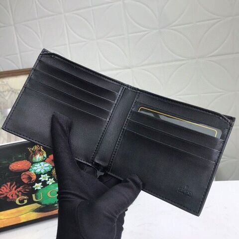 Gvc*1 Tiger Print GG Svp*me Bi-Fold Wallet For Men, Men’s Wallet 11cm/4.3in GG 451268 K5Z1N 8666