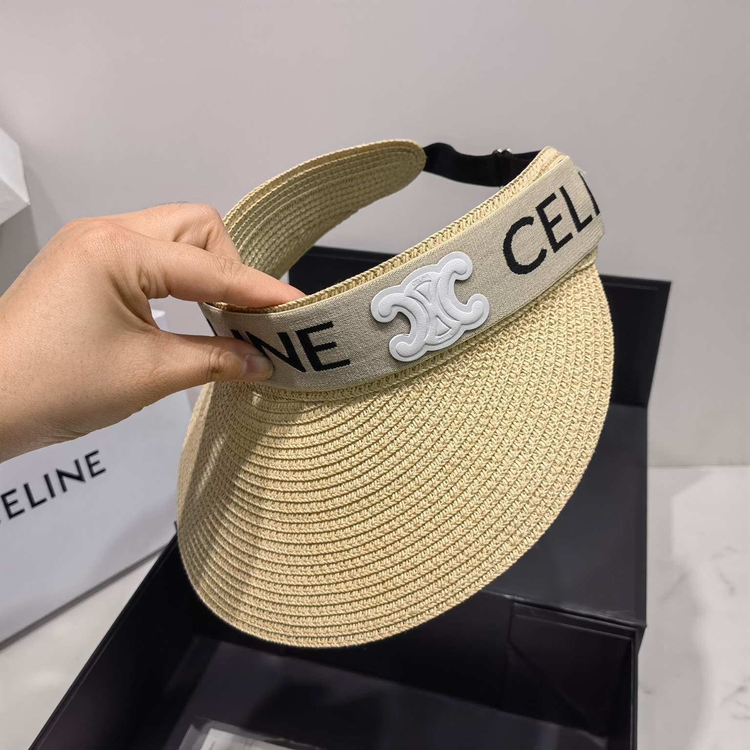 Ce1i*e Sedge Summer Hat Beige Ce1i*e Hat