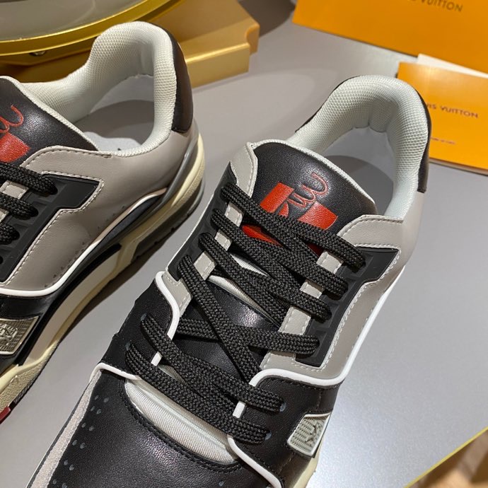 L0vis Vvtt0n Trainer Sneaker Black/Grey Virgil Abloh For Men LV