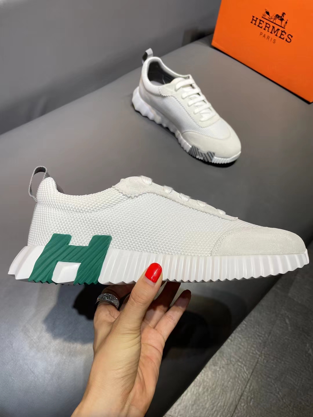 H**me5 Bouncing Sneaker Beige For Men