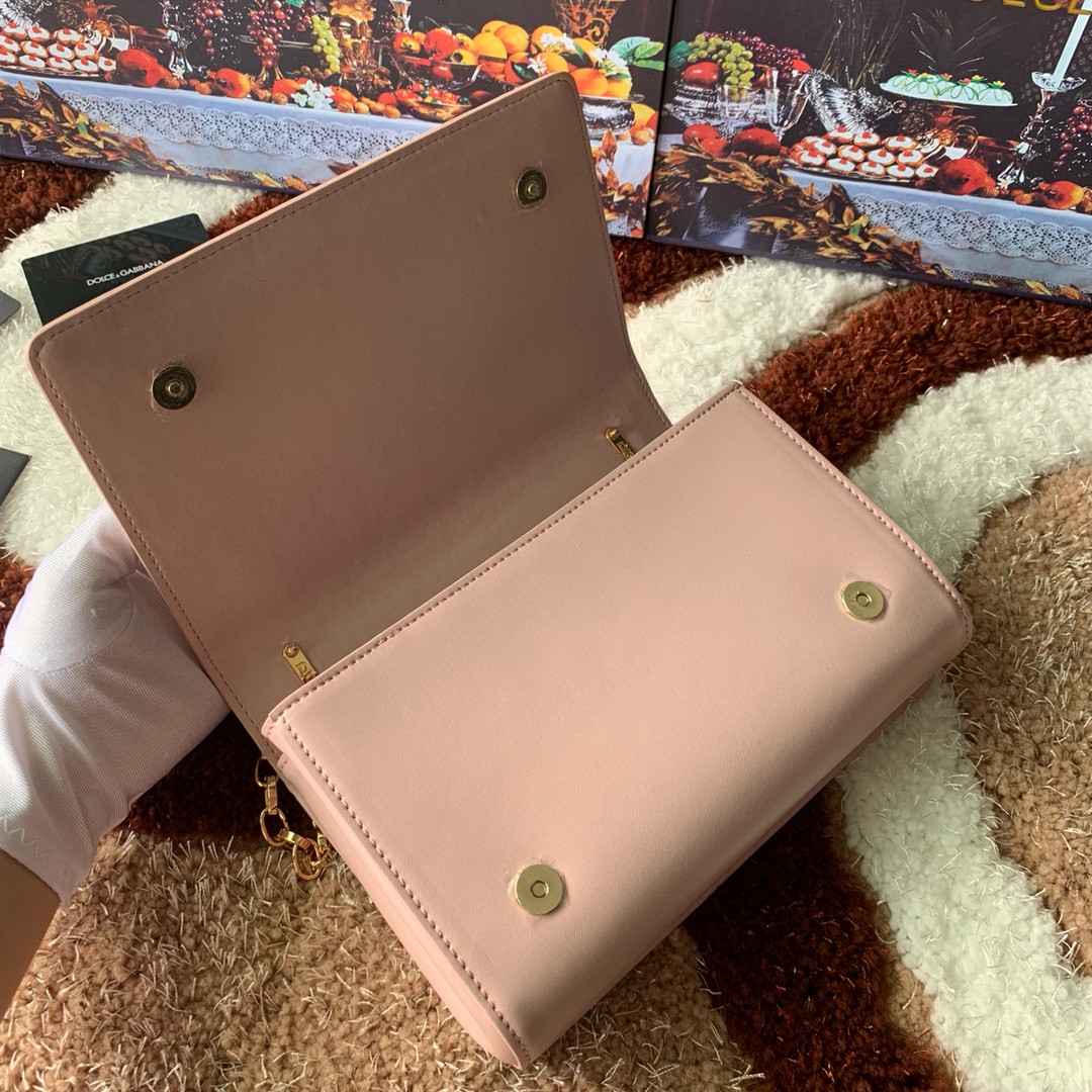 Dolce & Gabbana DG Girls CrossBody Bag Pink For Women 8.3in/21cm DG BB6498AZ80180412