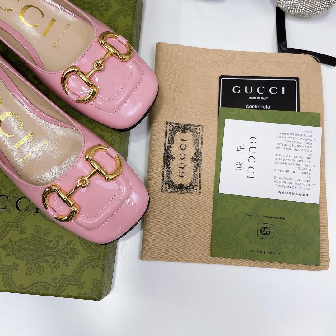 Gvc*1 Women’s Ballet Flat With Horsebit Light Pink For Women GG