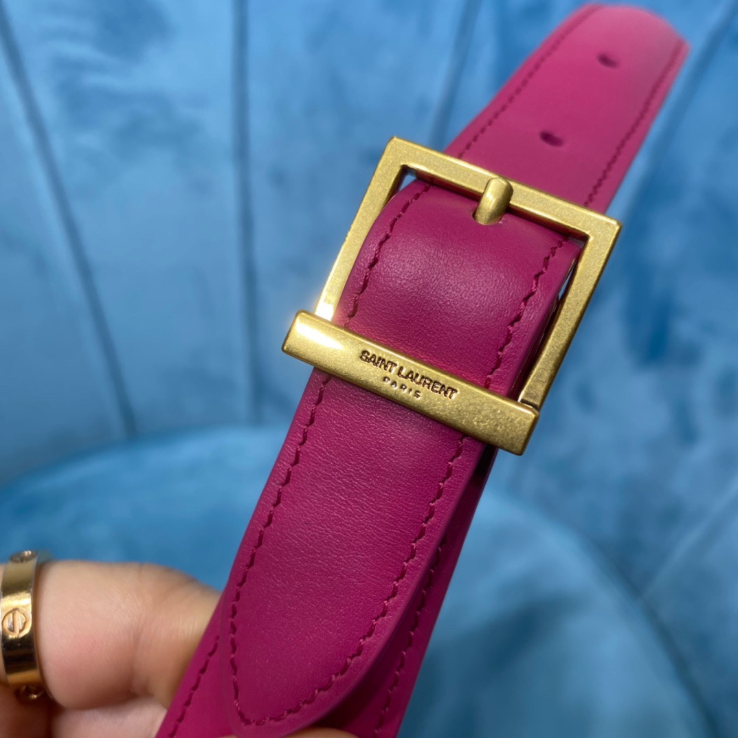 Sa1nt Lau*nt Le 5 À 7 Hobo Bag In Smooth Pink For Women 9in/23cm Y51 6572282R20W5623