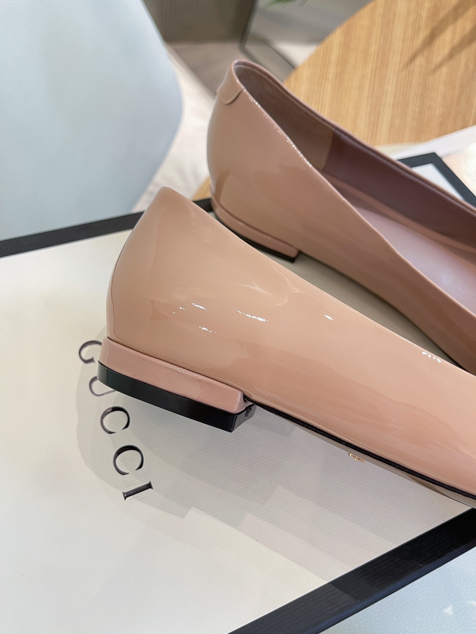 Gvc*1 Women’s Ballet Flat With Horsebit Pink For Women GG