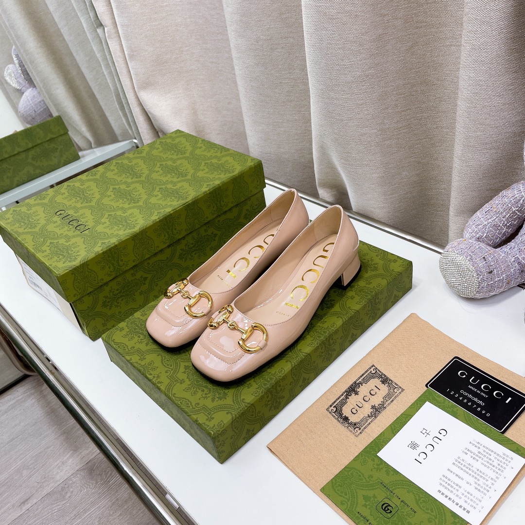 Gvc*1 Women’s Ballet Flat With Horsebit Pink For Women GG