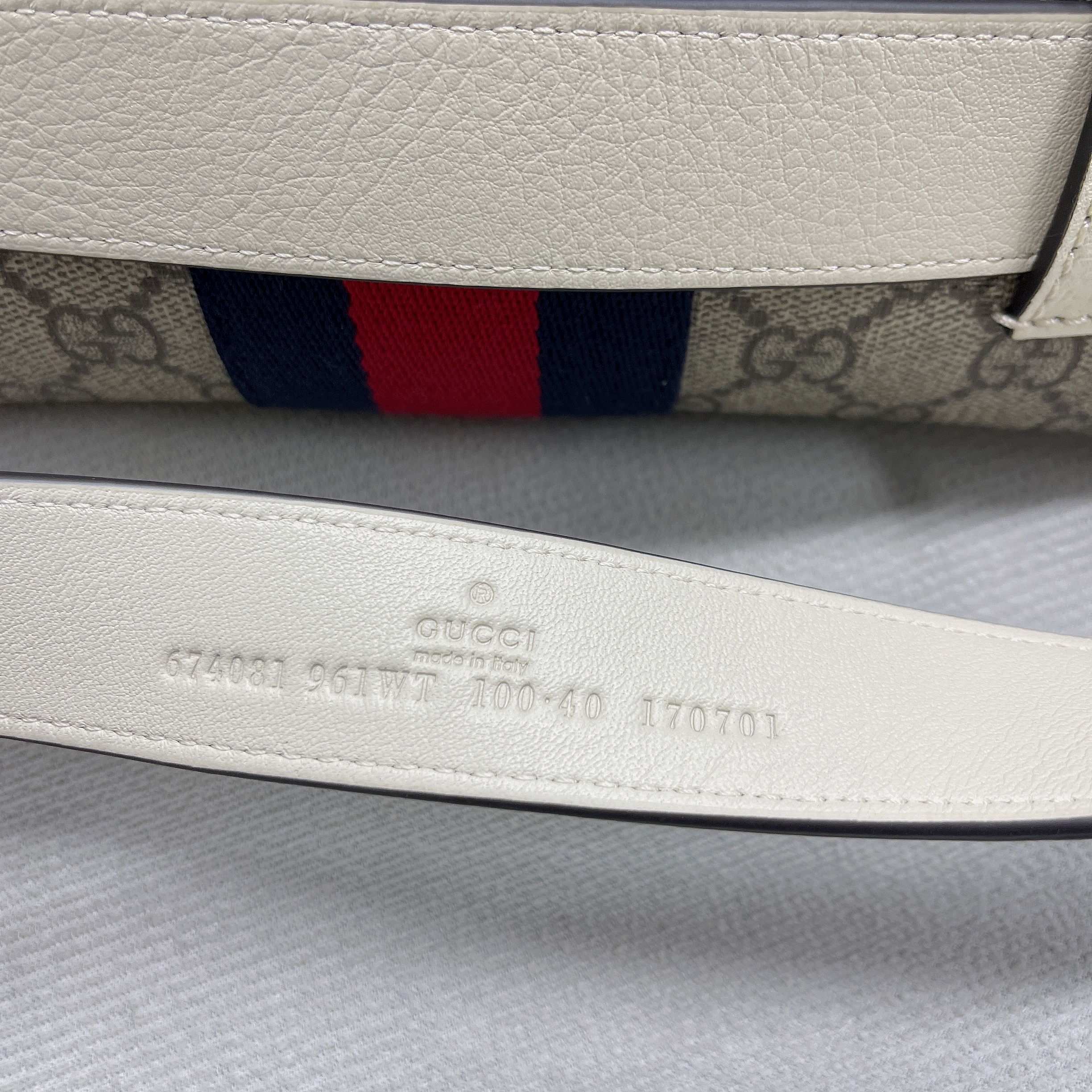 Gvc*1 Ophidia Belt Bag Beige And Ebony GG Svp*me Canvas, A Material With Low Environmental Impact For Men  8.7in/22cm GG 674081 96IWT 9794