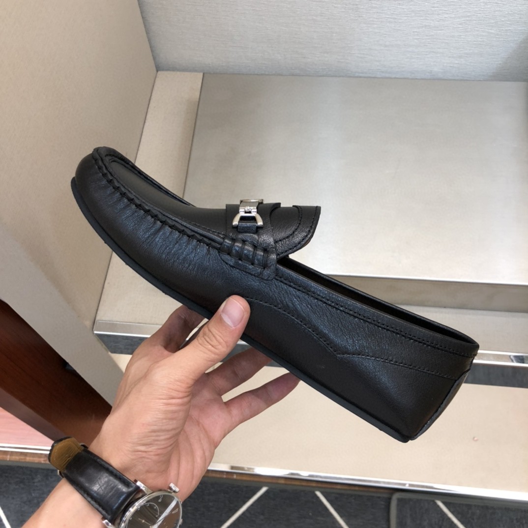 Gvc*1 Men’s Loafer With Interlocking G Horsebit Black For Men ‎655519 1XO00 1000