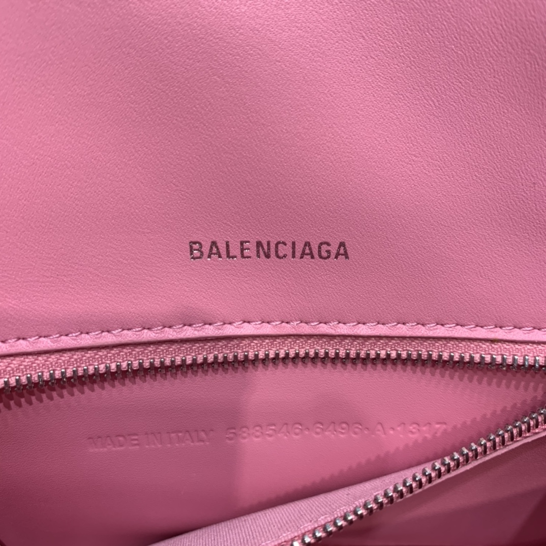 Ba1en*iaga Hourglass Small Handbag In Dark Pink, For Women, Women’s Bags 9in/23cm