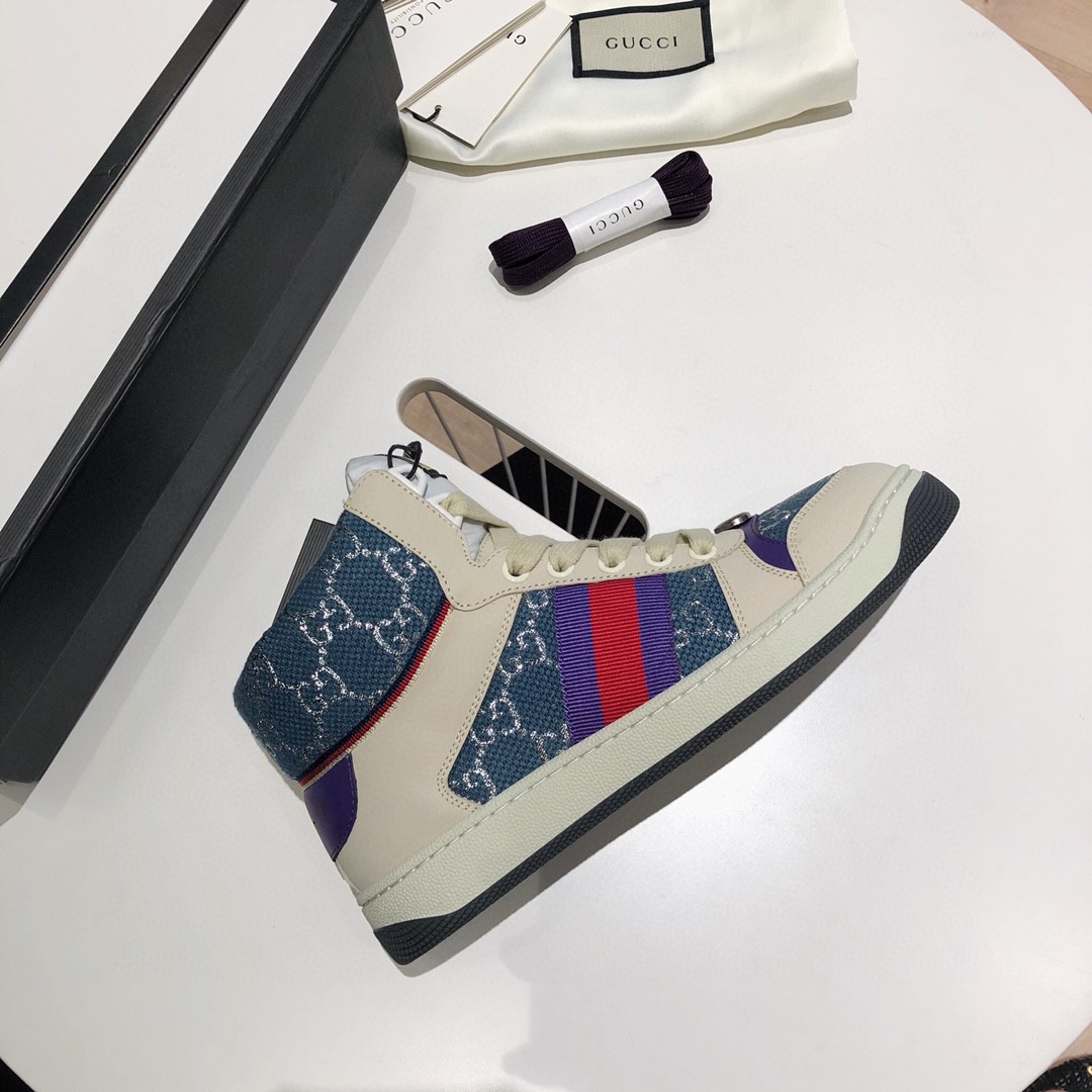 Gvc*1 Women’s Screener GG High-Top Blue For Women 5637309