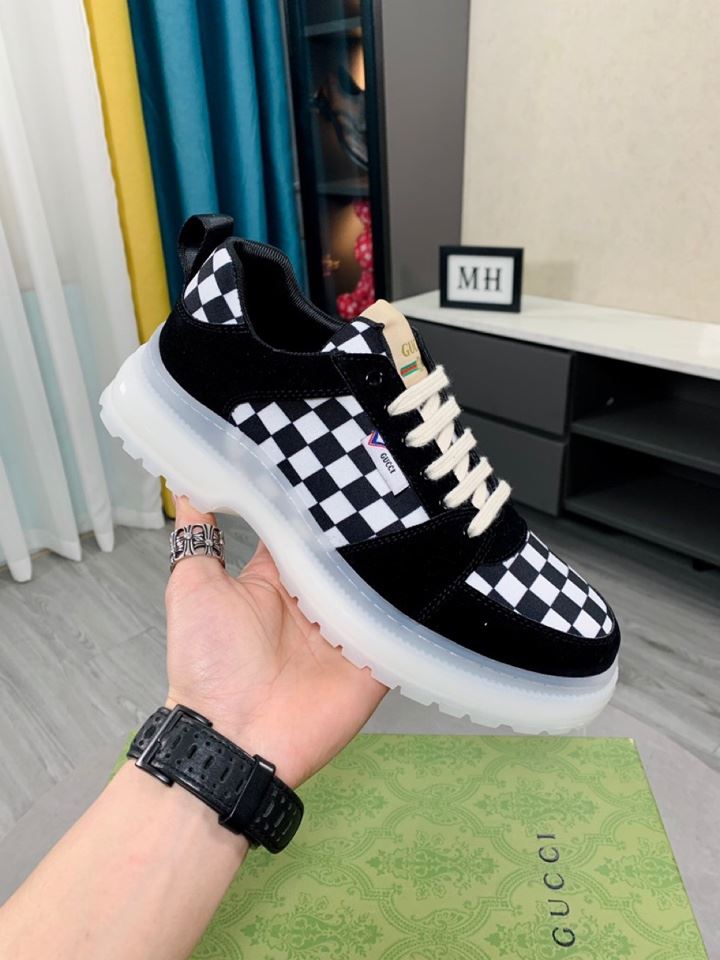 Gvc*1 Men’s Sneaker Caro Black And White For Men