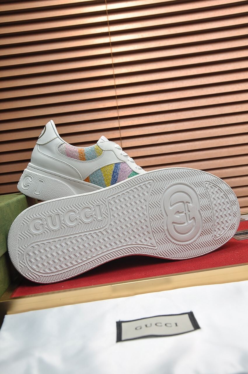 Gvc*1 Men’s Sneaker With Pale Rainbow White For Men ‎669582