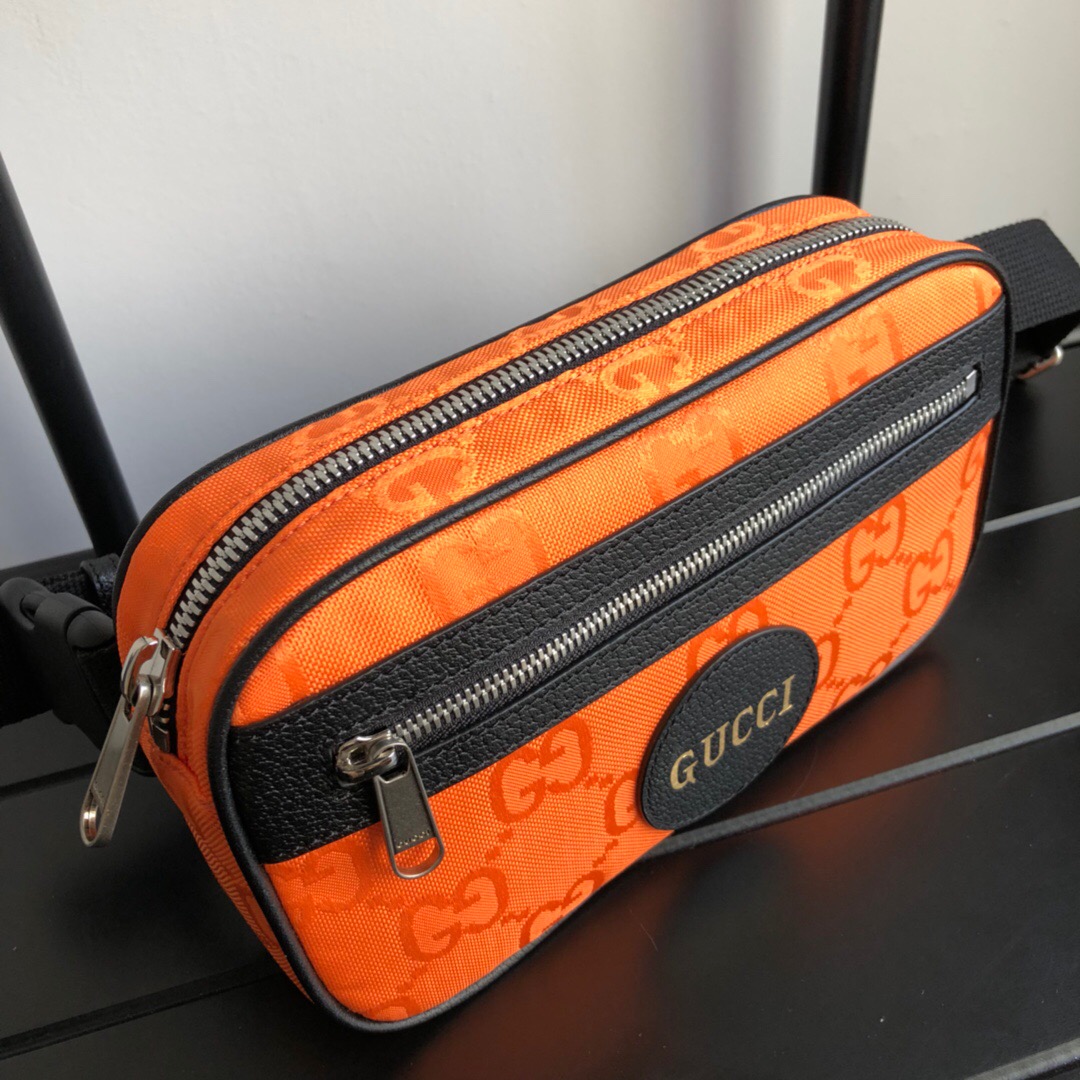Gvc*1 Gvc*1 Off The Grid Belt Bag Orange GG ECONYL® For Men 9.5in/24cm GG
