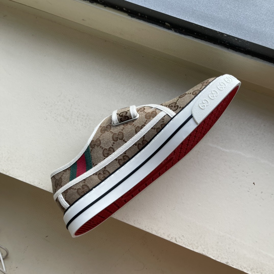 Gvc*1 Women’s Tennis 1977 Sneaker Brown Red For Women ‎692918